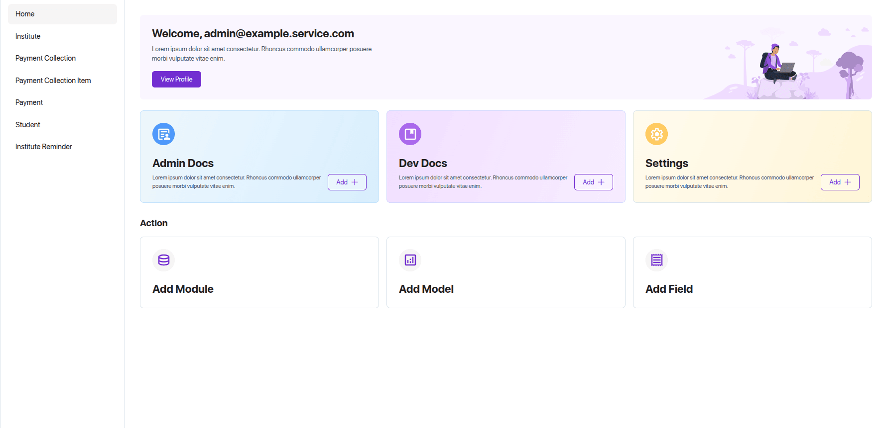 Default Login Page