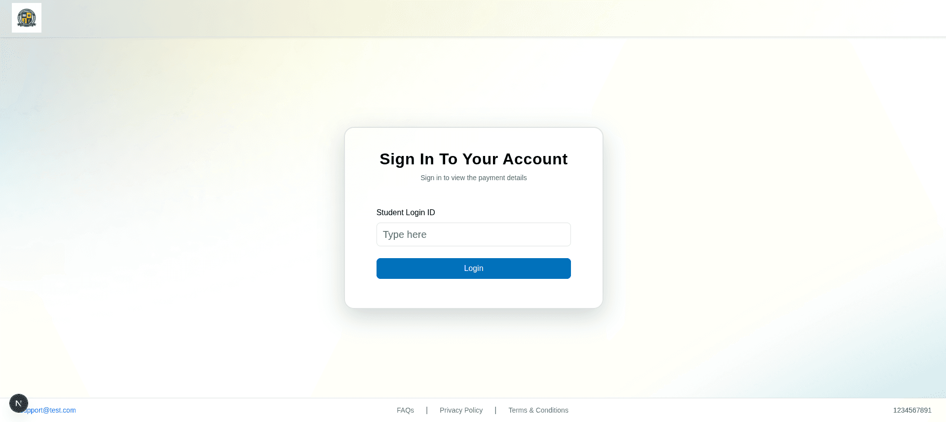 Initial Payment Notification Email