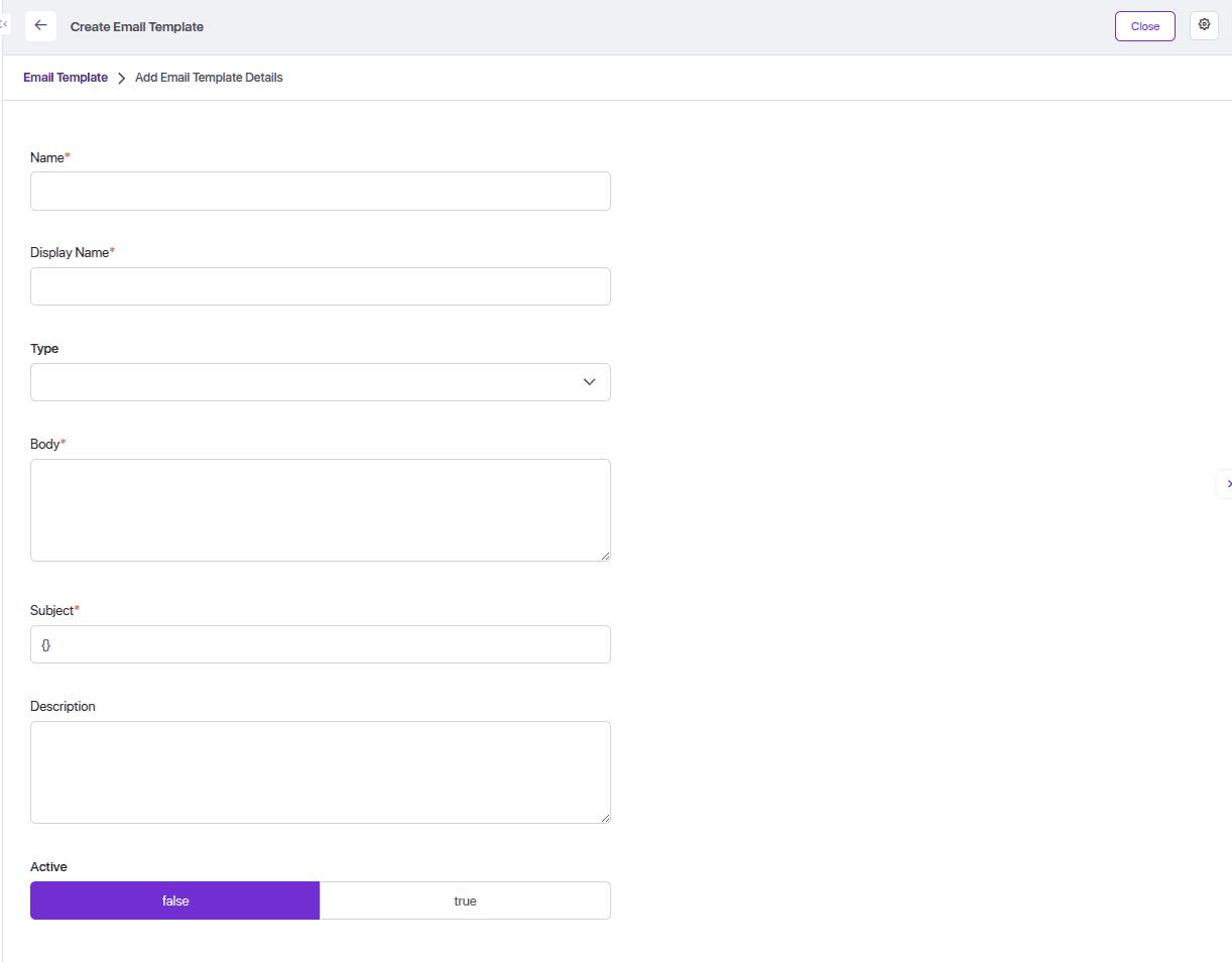 Default Login Page